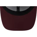 cappelli-curva-rosso-cinghia-regolabile-granate-granate-9forty-repreve-dei-las-vegas-raiders-nfl-di-new-era