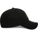 cappelli-curva-nero-cinghia-regolabile-9forty-metallic-badge-dei-los-angeles-lakers-nba-di-new-era