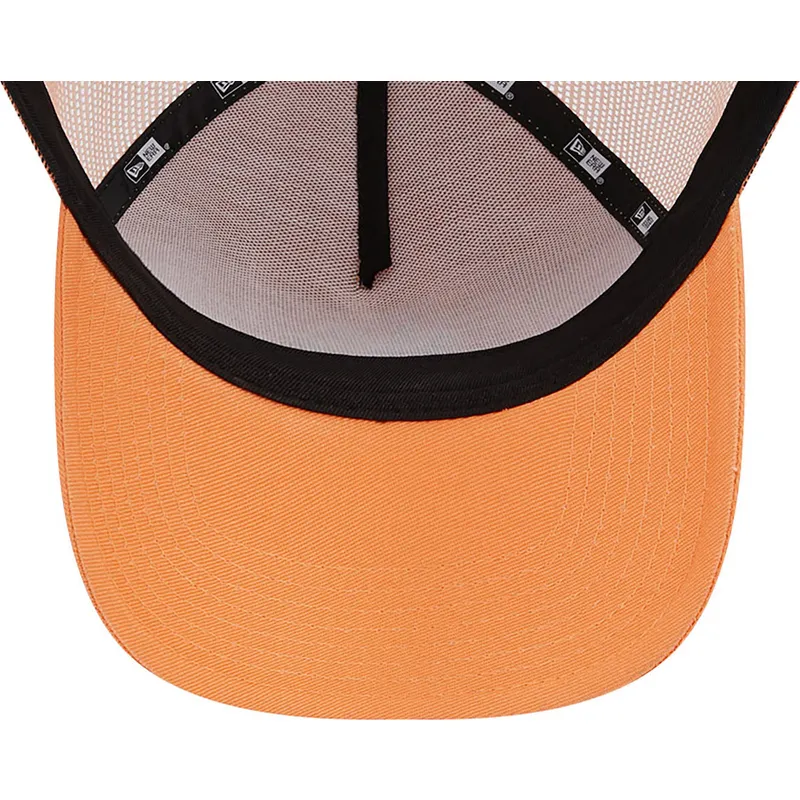 cappelli-curva-arancia-snapback-a-frame-league-essential-dei-new-york-yankees-mlb-di-new-era