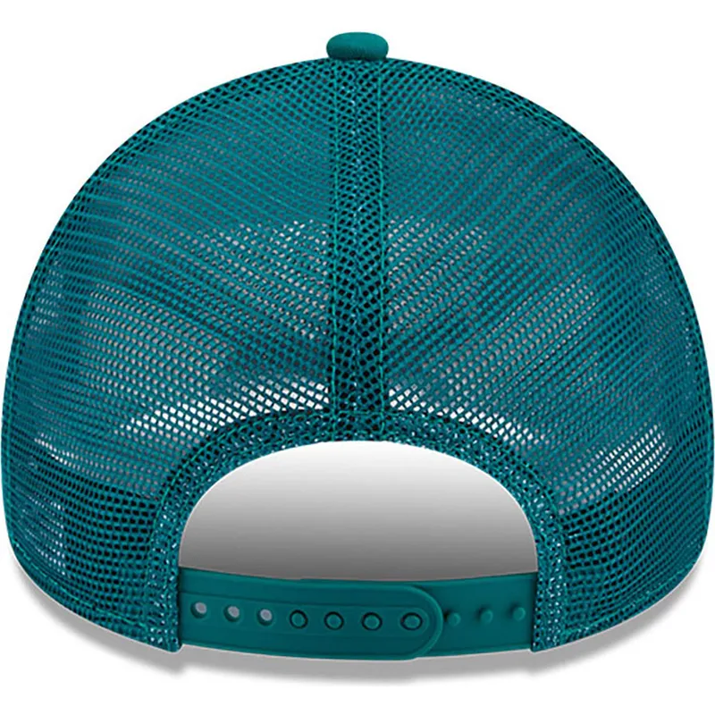 cappelli-curva-verde-snapback-a-frame-league-essential-dei-los-angeles-dodgers-mlb-di-new-era