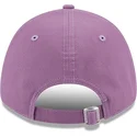 cappellino-curvo-viola-regolabile-con-logo-blu-navy-9forty-league-essential-dei-new-york-yankees-mlb-di-new-era