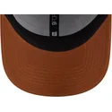 cappellino-curvo-marrone-regolabile-con-logo-beige-9forty-league-essential-dei-los-angeles-dodgers-mlb-di-new-era