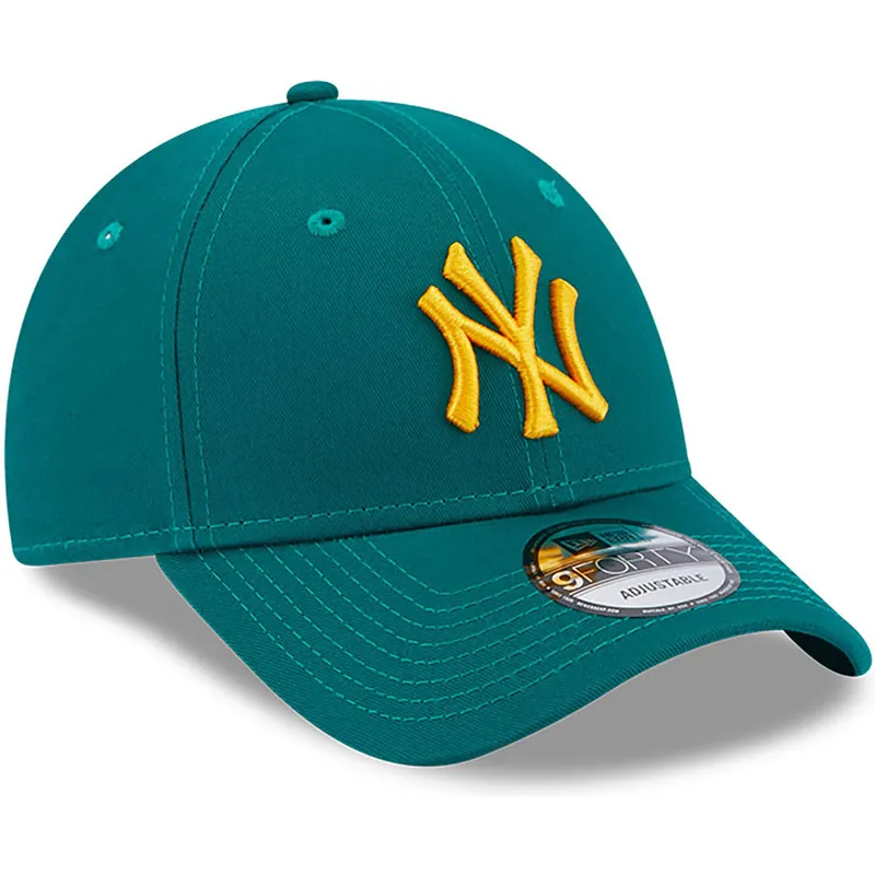 cappelli-curva-verde-cinghia-regolabile-9forty-league-essential-dei-new-york-yankees-mlb-di-new-era cappelli-curva-verde-cinghia-regolabile-9forty-league-essential-dei-new-york-yankees-mlb-di-new-era