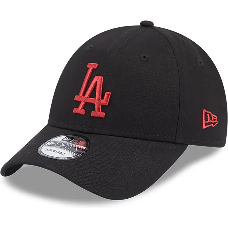 cappelli-curva-nero-cinghia-regolabile-9forty-league-essential-dei-los-angeles-dodgers-mlb-di-new-era cappelli-curva-nero-cinghia-regolabile-9forty-league-essential-dei-los-angeles-dodgers-mlb-di-new-era
