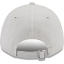 cappellino-beige-con-visiera-curva-regolabile-con-logo-marrone-9forty-league-essential-dei-chicago-white-sox-mlb-di-new-era