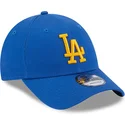 cappelli-curva-blu-cinghia-regolabile-9forty-league-essential-dei-los-angeles-dodgers-mlb-di-new-era