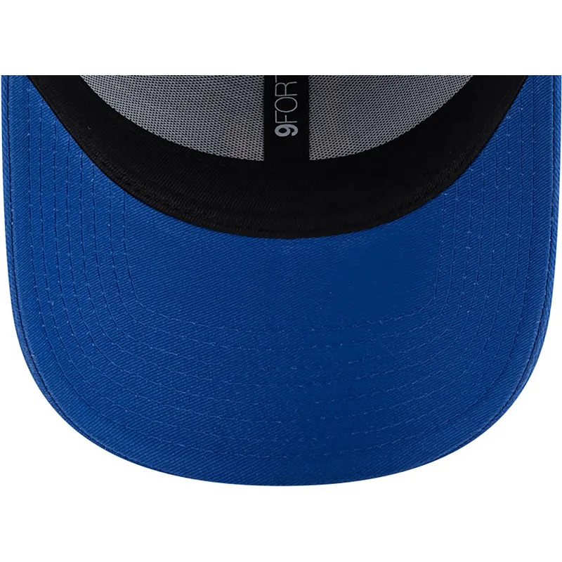 cappelli-curva-blu-cinghia-regolabile-9forty-league-essential-dei-los-angeles-dodgers-mlb-di-new-era