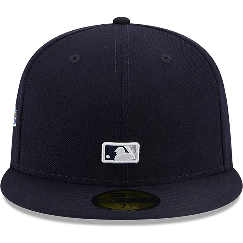 cappelli-piatta-blu-marino-regolato-59fifty-reverse-dei-new-york-yankees-mlb-di-new-era