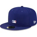 cappello-piatto-blu-aderente-59fifty-reverse-logo-dei-los-angeles-dodgers-mlb-di-new-era