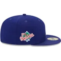 cappello-piatto-blu-aderente-59fifty-reverse-logo-dei-los-angeles-dodgers-mlb-di-new-era
