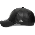 cappelli-curva-nero-cinghia-regolabile-9forty-leather-dei-new-york-yankees-mlb-di-new-era