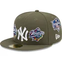 berretto-piatto-verde-aderente-59fifty-world-series-dei-new-york-yankees-mlb-di-new-era