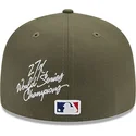 berretto-piatto-verde-aderente-59fifty-world-series-dei-new-york-yankees-mlb-di-new-era