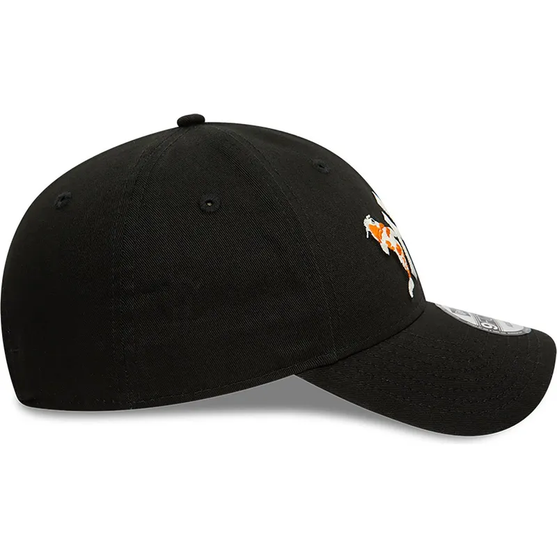 cappelli-curva-nero-cinghia-regolabile-9forty-koi-fish-dei-new-york-yankees-mlb-di-new-era