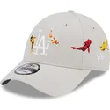 cappelli-curva-beige-cinghia-regolabile-9forty-koi-fish-dei-los-angeles-dodgers-mlb-di-new-era