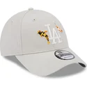 cappelli-curva-beige-cinghia-regolabile-9forty-koi-fish-dei-los-angeles-dodgers-mlb-di-new-era