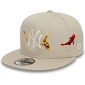 cappelli-piatta-beige-snapback-9fifty-koi-fish-dei-new-york-yankees-mlb-di-new-era