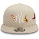 cappelli-piatta-beige-snapback-9fifty-koi-fish-dei-new-york-yankees-mlb-di-new-era
