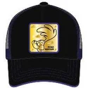 cappelli-curva-nero-snapback-beep-beep-bip-bip-looney-tunes-di-capslab