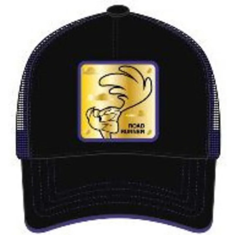 cappelli-curva-nero-snapback-beep-beep-bip-bip-looney-tunes-di-capslab