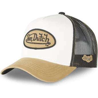 cappellino-trucker-bianco-nero-e-marrone-cla-di-von-dutch