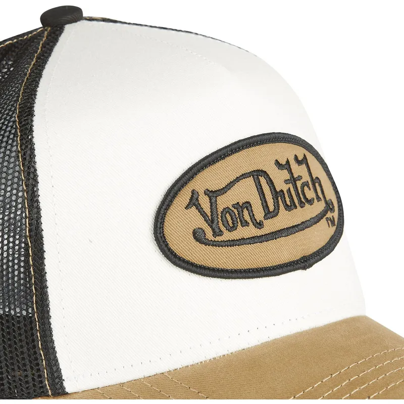 cappellino-trucker-bianco-nero-e-marrone-cla-di-von-dutch