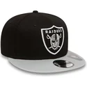 cappelli-piatta-grigio-snapback-9fifty-cotton-block-dei-las-vegas-raiders-nfl-di-new-era