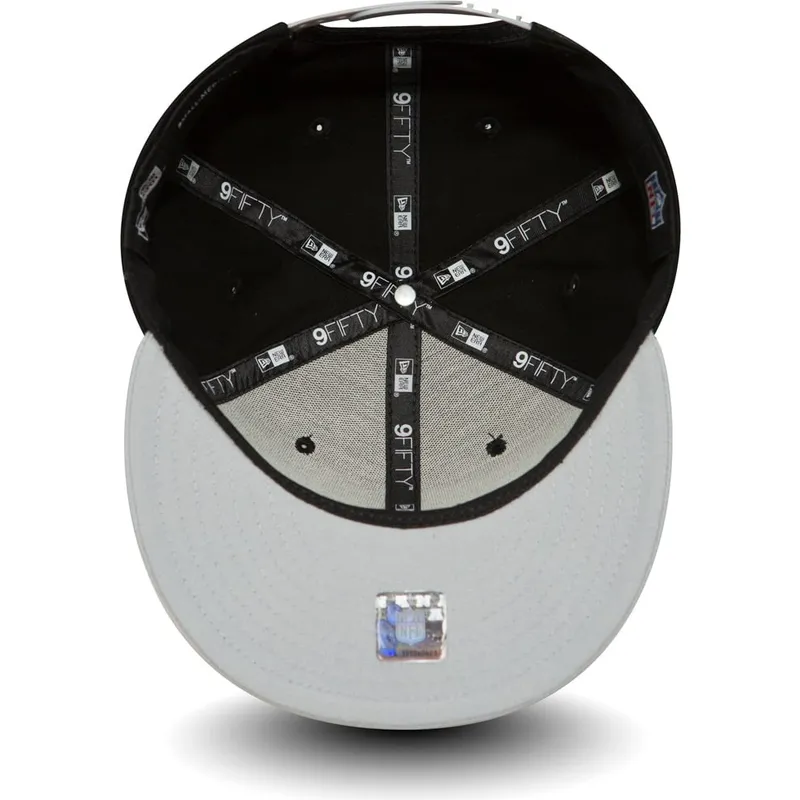 cappelli-piatta-grigio-snapback-9fifty-cotton-block-dei-las-vegas-raiders-nfl-di-new-era