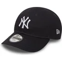 cappellino-curvo-blu-regolabile-per-bambino-9forty-essential-dei-new-york-yankees-mlb-di-new-era