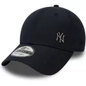 cappellino-visiera-curva-blu-marino-regolabile-9forty-flawless-logo-di-new-york-yankees-mlb-di-new-era