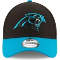cappellino-curvo-nero-e-blu-regolabile-9forty-the-league-di-carolina-panthers-nfl-di-new-era