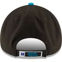 cappellino-visiera-curva-nero-e-blu-regolabile-9forty-the-league-di-carolina-panthers-nfl-di-new-era