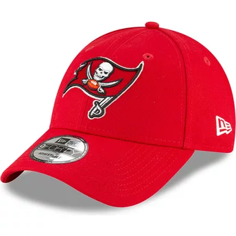 New Era Curved Brim 9FORTY Tampa Bay Buccaneers NFL Red Adjustable Cap