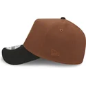 cappellino-curvo-marrone-e-nero-snapback-9forty-a-frame-harvest-dei-detroit-tigers-mlb-di-new-era