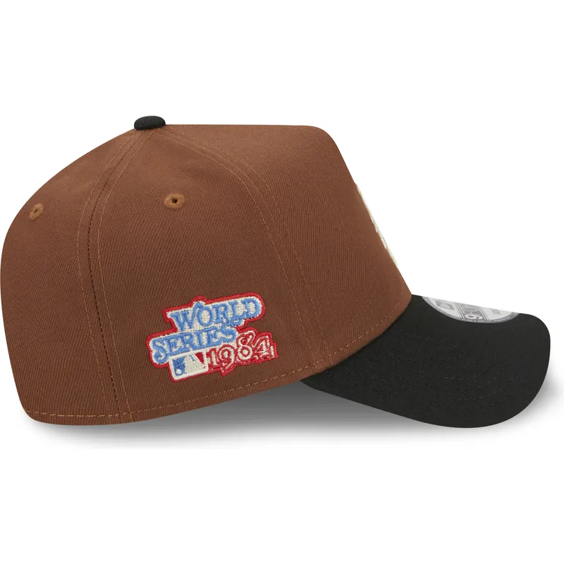 cappelli-curva-marrone-snapback-9forty-a-frame-harvest-dei-detroit-tigers-mlb-di-new-era