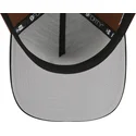 cappellino-curvo-marrone-e-nero-snapback-9forty-a-frame-harvest-dei-detroit-tigers-mlb-di-new-era