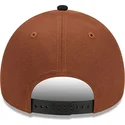 cappellino-curvo-marrone-e-nero-snapback-9forty-a-frame-harvest-dei-las-vegas-raiders-nfl-di-new-era