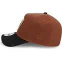 cappellino-curvo-marrone-e-nero-snapback-9forty-a-frame-harvest-dei-las-vegas-raiders-nfl-di-new-era