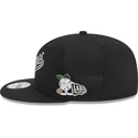 cappello-piatto-nero-snapback-9fifty-post-up-pin-dei-los-angeles-dodgers-mlb-di-new-era