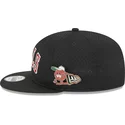 cappello-piatto-nero-snapback-9fifty-post-up-pin-dei-chicago-bulls-nba-di-new-era
