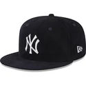 cappelli-piatta-blu-marino-regolato-59fifty-throwback-cord-dei-new-york-yankees-mlb-di-new-era