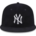 cappelli-piatta-blu-marino-regolato-59fifty-throwback-cord-dei-new-york-yankees-mlb-di-new-era