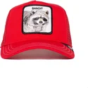gorra-trucker-rossa-procione-the-bandit-the-farm-di-goorin-bros