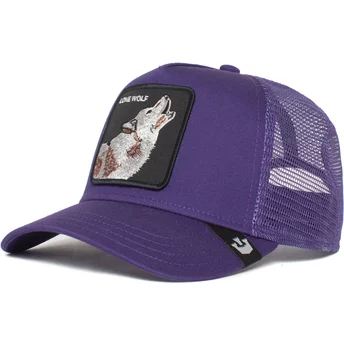 Goorin Bros. The Lone Wolf The Farm Purple Trucker Hat