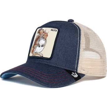 gorra-trucker-blu-navy-e-beige-scoiattolo-the-nuts-squirrel-the-farm-di-goorin-bros