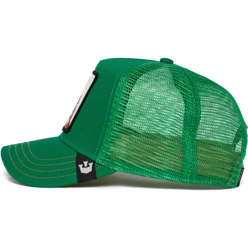cappellino-trucker-verde-giraffa-the-giraffe-the-farm-di-goorin-bros