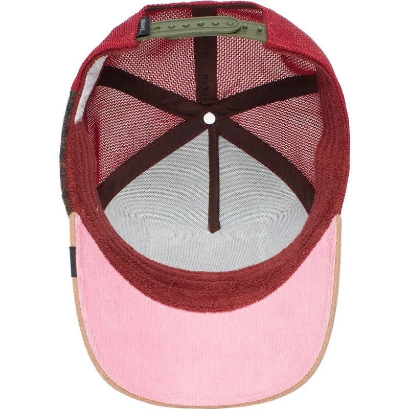 cappellino-trucker-verde-e-marrone-coccodrillo-trunchbull-ass-play-the-farm-di-goorin-bros