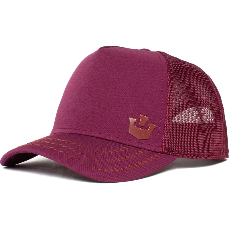 cappelli-curva-rosso-snapback-the-farm-di-goorin-bros