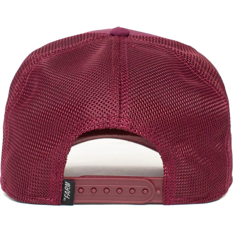 cappelli-curva-rosso-snapback-the-farm-di-goorin-bros