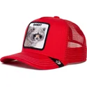 gorra-trucker-rossa-per-bambino-procione-sticky-bandit-the-farm-di-goorin-bros